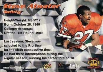 1996 Pacific #126 Steve Atwater Back