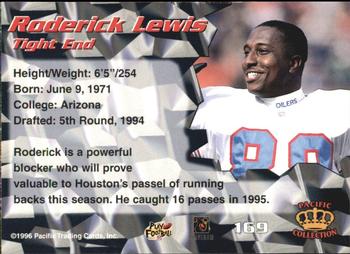 1996 Pacific #169 Roderick Lewis Back