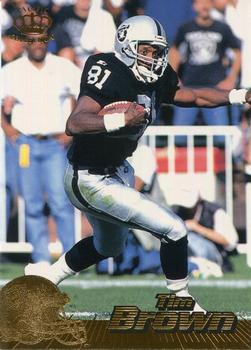 1996 Pacific #329 Tim Brown Front