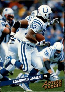 2002 Leaf Rookies & Stars - Action Packed Bronze #5 Edgerrin James Front