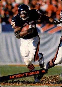 2002 Leaf Rookies & Stars - Action Packed Bronze #9 Anthony Thomas Front