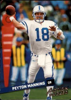 2002 Leaf Rookies & Stars - Action Packed Silver #4 Peyton Manning Front