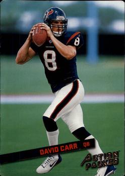 2002 Leaf Rookies & Stars - Action Packed Silver #19 David Carr Front