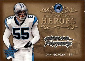 2002 Leaf Rookies & Stars - Great American Heroes #GAH-17 Dan Morgan Front