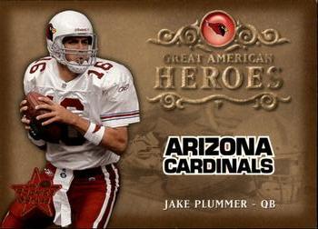 2002 Leaf Rookies & Stars - Great American Heroes #GAH-37 Jake Plummer Front