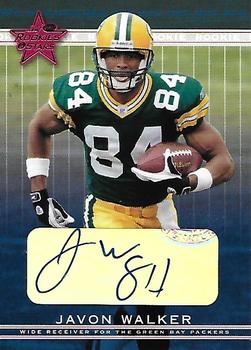 2002 Leaf Rookies & Stars - Rookie Autographs #183 Javon Walker Front