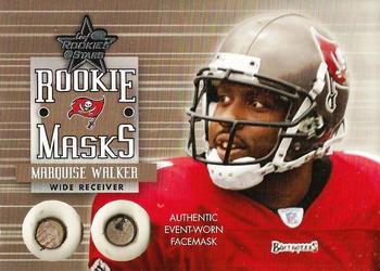 2002 Leaf Rookies & Stars - Rookie Masks #RM-29 Marquise Walker Front