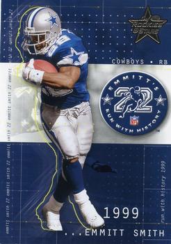 2002 Leaf Rookies & Stars - Run with History #RH-10 Emmitt Smith Front