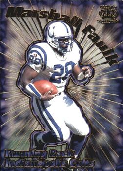 1996 Pacific - Card-Supials #16 Marshall Faulk Front