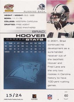 2002 Pacific - Extreme LTD #60 Brad Hoover Back