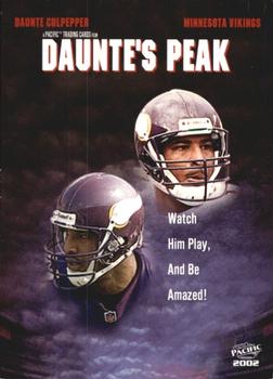 2002 Pacific - Feature Attractions #10 Daunte Culpepper Front