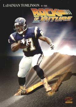 2002 Pacific - Feature Attractions #18 LaDainian Tomlinson Front