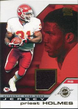 2002 Pacific - Game Worn Jerseys #19 Priest Holmes Front