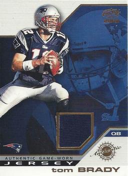 2002 Pacific - Game Worn Jerseys #27 Tom Brady Front