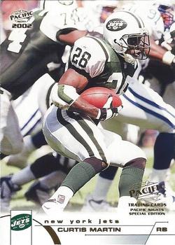 2002 Pacific - Nights Special Edition #304 Curtis Martin Front