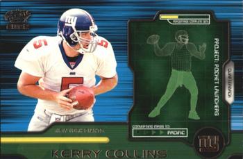 2002 Pacific - Rocket Launchers #12 Kerry Collins Front