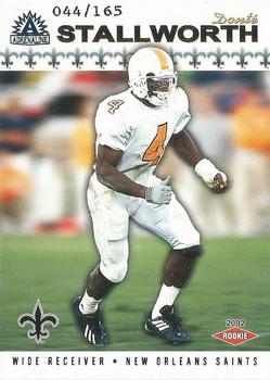 2002 Pacific Adrenaline - Blue #179 Donte Stallworth Front