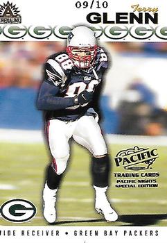 2002 Pacific Adrenaline - Pacific Nights #105 Terry Glenn Front