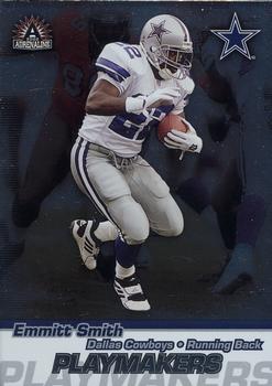 2002 Pacific Adrenaline - Playmakers #5 Emmitt Smith Front