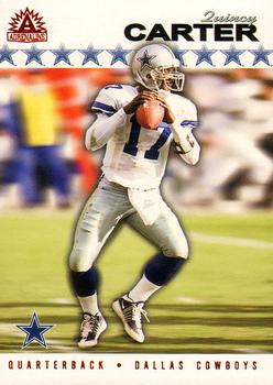2002 Pacific Adrenaline - Red #74 Quincy Carter Front
