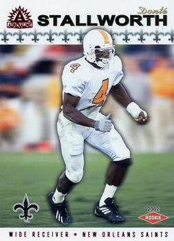 2002 Pacific Adrenaline - Red #179 Donte Stallworth Front