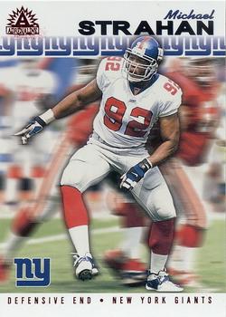 2002 Pacific Adrenaline - Red #188 Michael Strahan Front