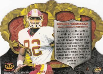 1996 Pacific Crown Royale #CR-17 Michael Westbrook Back