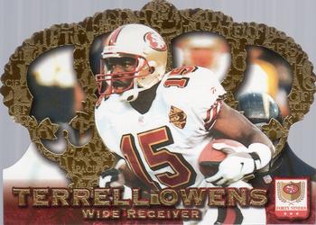 1996 Pacific Crown Royale #CR-39 Terrell Owens Front
