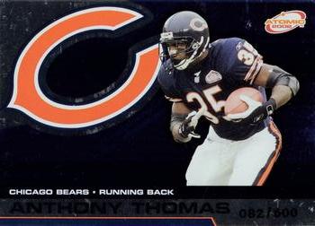 2002 Pacific Atomic - Non Die Cut #18 Anthony Thomas Front