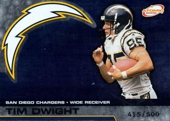 2002 Pacific Atomic - Non Die Cut #83 Tim Dwight Front