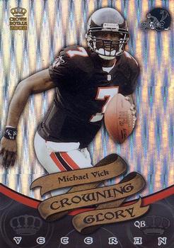 2002 Pacific Crown Royale - Crowning Glory #11 Michael Vick Front