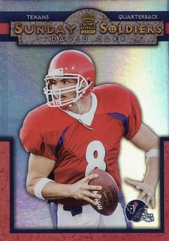 2002 Pacific Crown Royale - Sunday Soldiers #10 David Carr Front