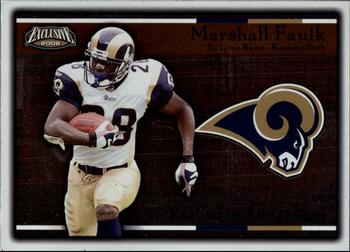 2002 Pacific Exclusive - Exclusive Advantage #16 Marshall Faulk Front