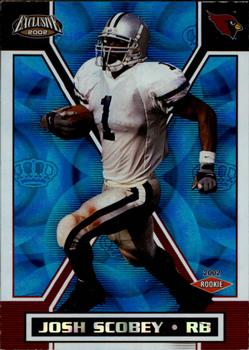 2002 Pacific Exclusive - Blue #5 Josh Scobey Front