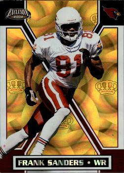 2002 Pacific Exclusive - Gold #4 Frank Sanders Front