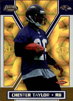 2002 Pacific Exclusive - Gold #17 Chester Taylor Front