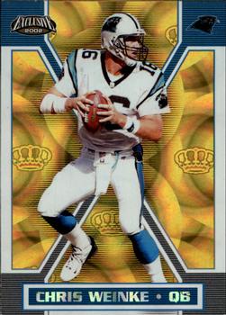 2002 Pacific Exclusive - Gold #27 Chris Weinke Front