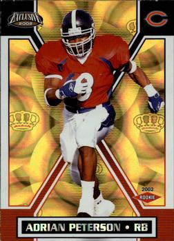 2002 Pacific Exclusive - Gold #30 Adrian Peterson Front