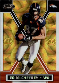 2002 Pacific Exclusive - Gold #55 Ed McCaffrey Front