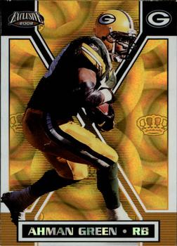 2002 Pacific Exclusive - Gold #67 Ahman Green Front