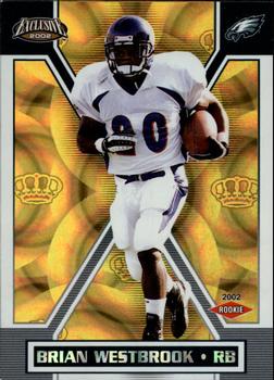 2002 Pacific Exclusive - Gold #197 Brian Westbrook Front