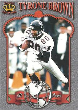 1996 Pacific Crown Royale - NFL Regime #NR3 Tyrone Brown Front