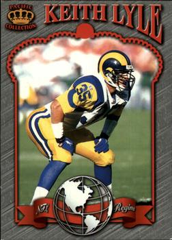1996 Pacific Crown Royale - NFL Regime #NR54 Keith Lyle Front