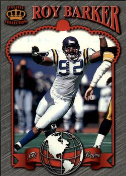 1996 Pacific Crown Royale - NFL Regime #NR78 Roy Barker Front
