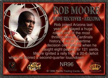 1996 Pacific Crown Royale - NFL Regime #NR96 Rob Moore Back