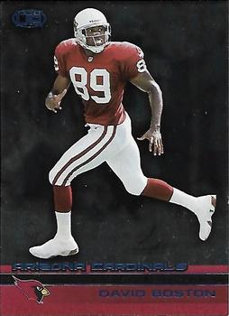 2002 Pacific Heads Up - Blue #1 David Boston Front
