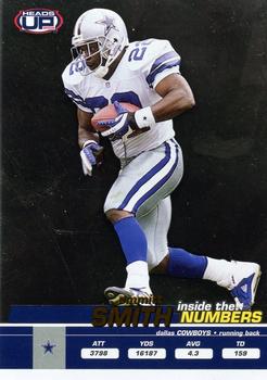 2002 Pacific Heads Up - Inside the Numbers #6 Emmitt Smith Front