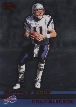 2002 Pacific Heads Up - Red #12 Drew Bledsoe Front