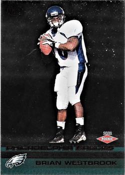 2002 Pacific Heads Up - Red #164 Brian Westbrook Front