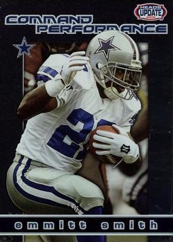 2002 Pacific Heads Update - Command Performance #5 Emmitt Smith Front